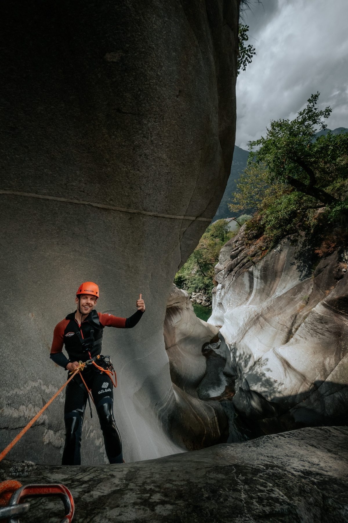 Osogna Felsformation